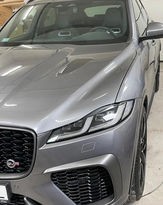 Jaguar F-Pace cena 379000 przebieg: 56000, rok produkcji 2021 z Gdynia małe 56